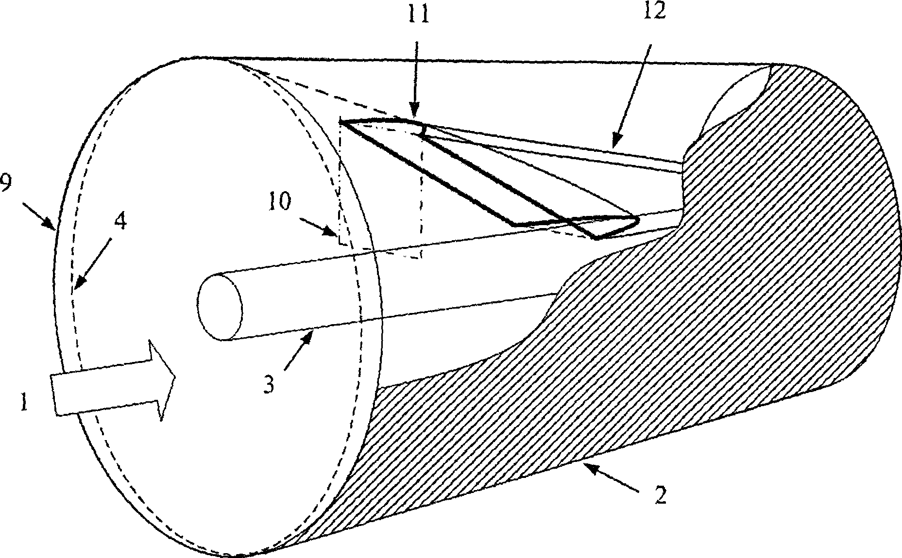 Internal waverider hypersonic inlet and design method for giving attention to internal and external flow performance
