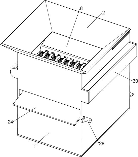 Double-roller crusher for mine