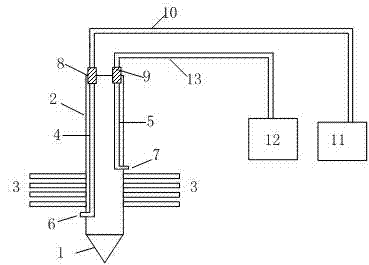 Construction method of stirring pile and solidifying agent device thereof