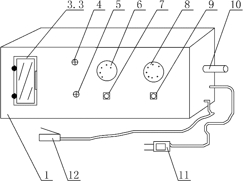 Pressure and flow restricting type ventilation/ attraction machine for detecting fiberoptic bronchoscopy