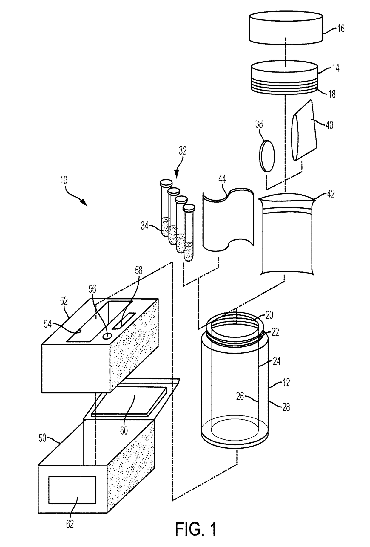 Heated biologic shipping container and method for temperature maintenance of biologic specimens