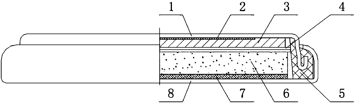 Lithium/fluorinated carbon nanotube battery and preparation method thereof