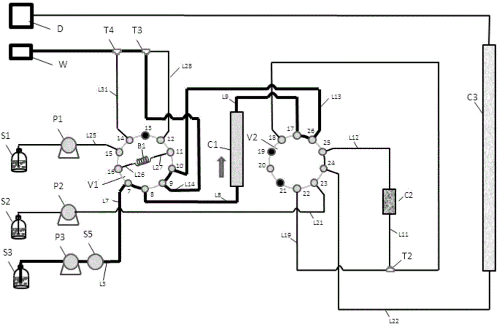 A liquid chromatograph