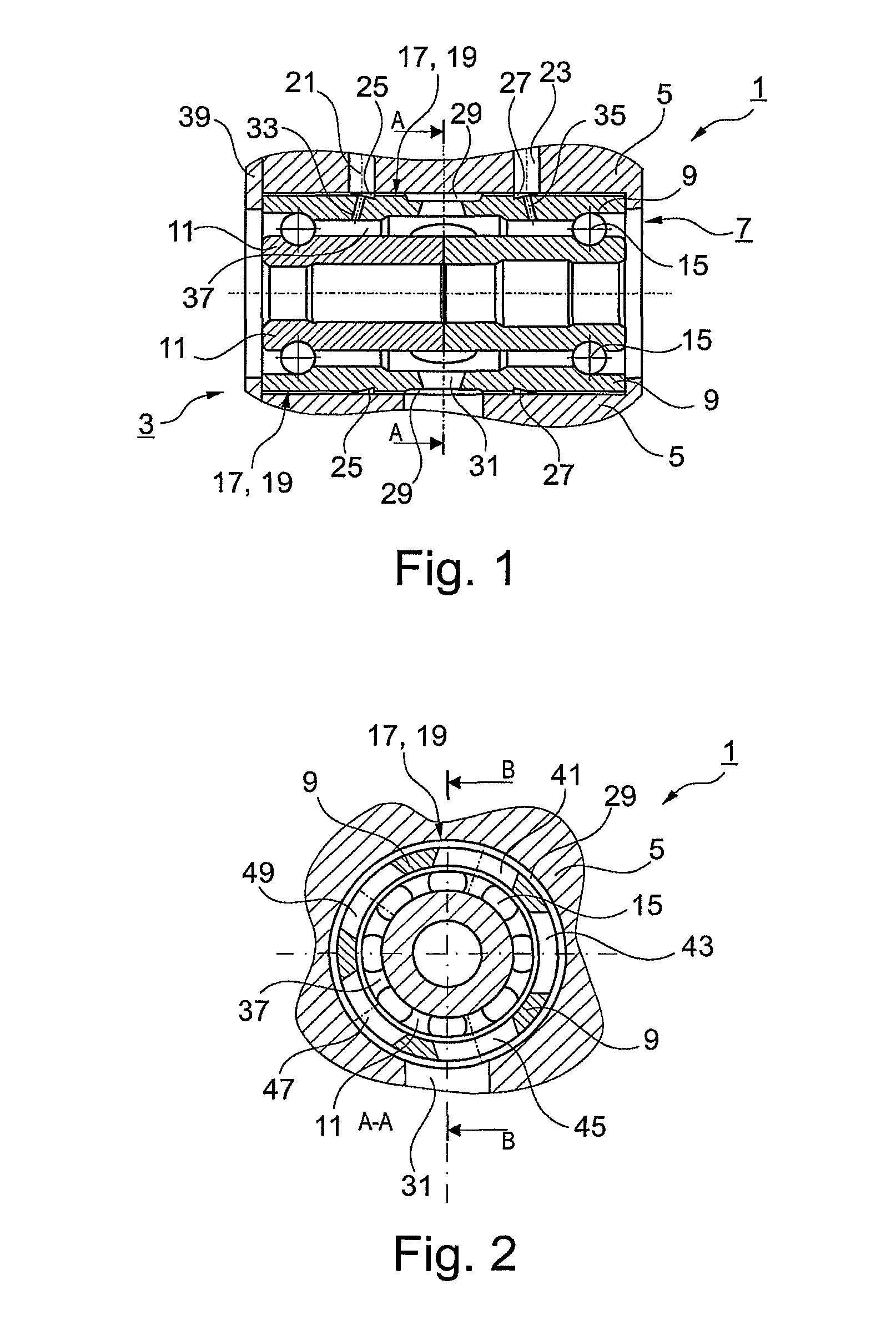 Bearing unit for a turbocharger