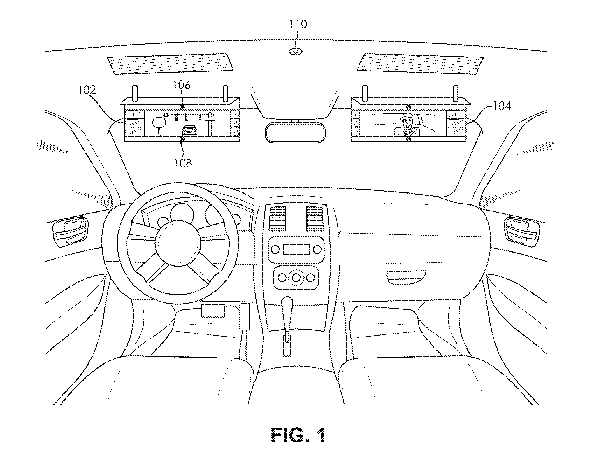Vehicle sun visor with a multi-functional touch screen with multiple camera views and photo video capability