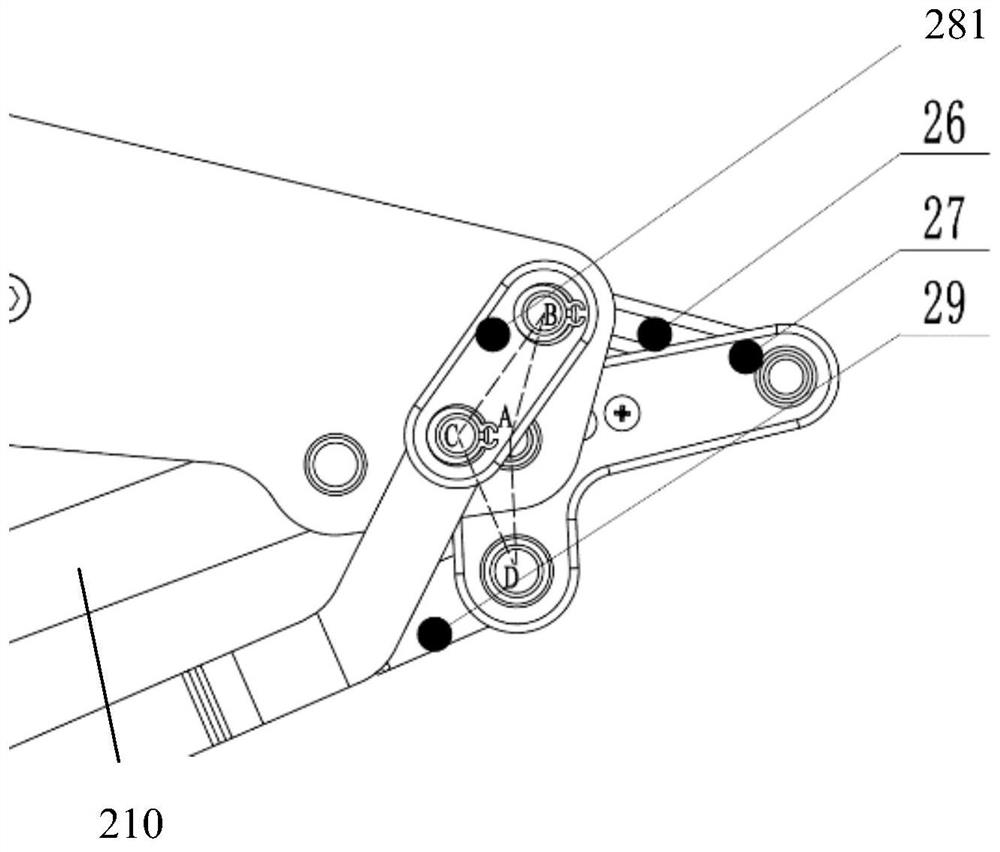 A bionic knee joint with variable transmission ratio for robots