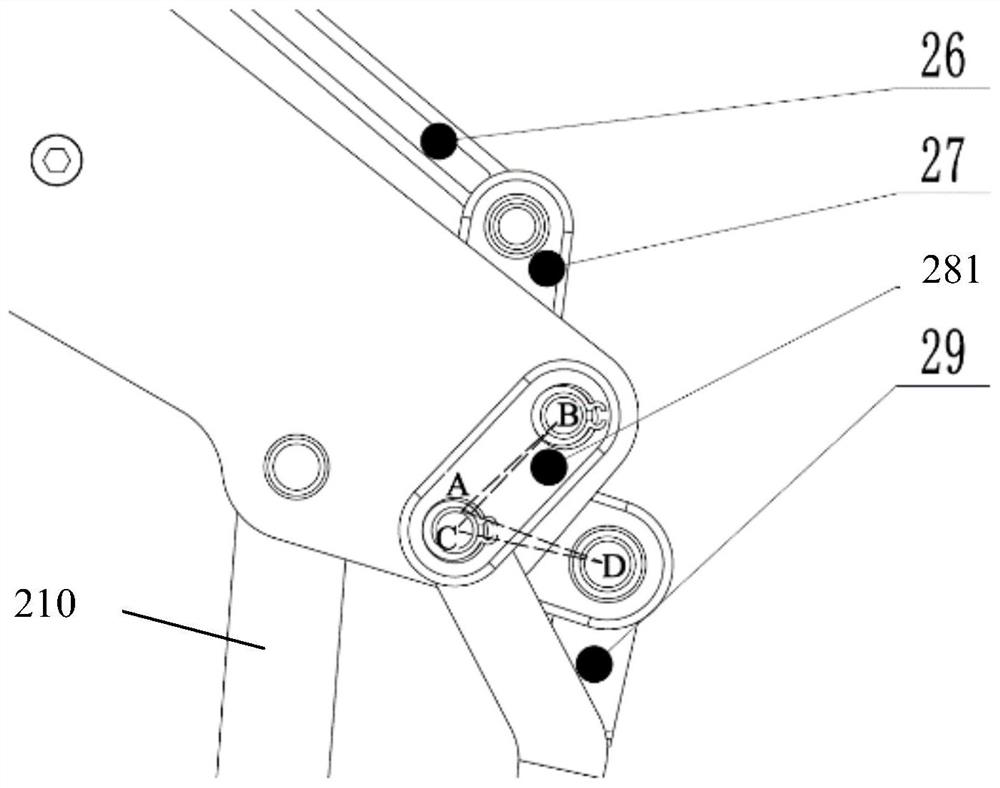 A bionic knee joint with variable transmission ratio for robots