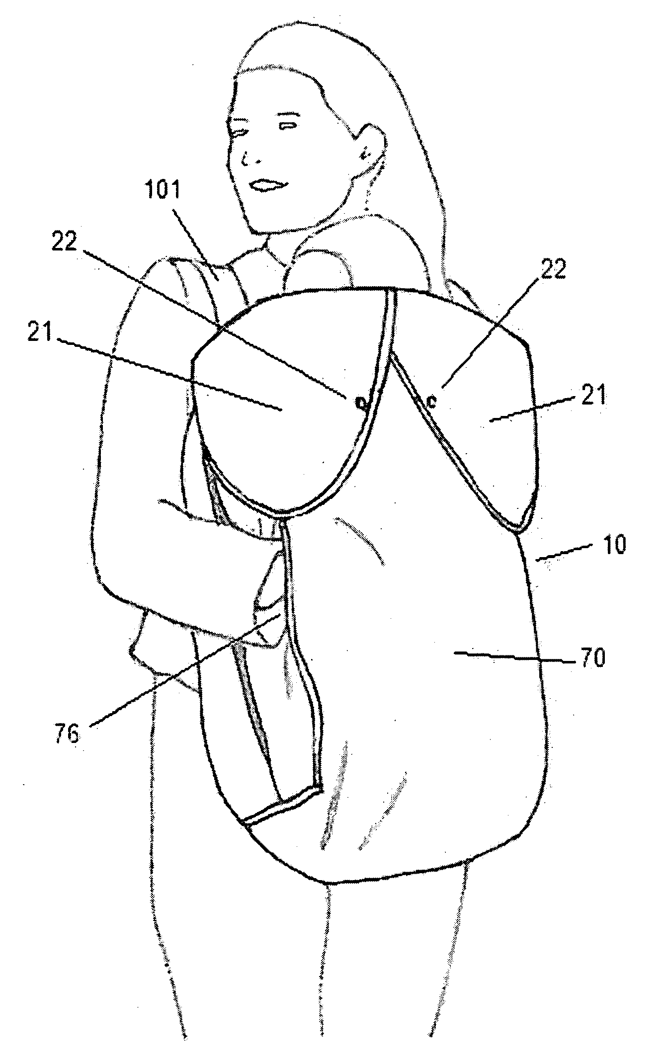 Baby carrier cover system