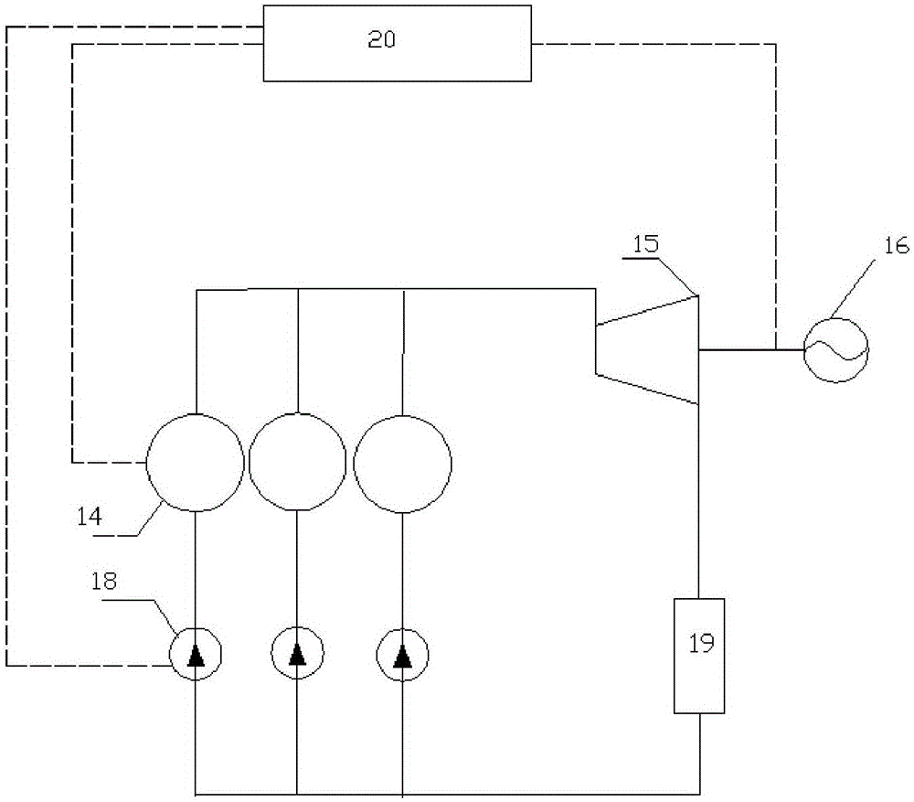 Boiler thermodynamic system for conducting automatic control based on steam fuel consumption