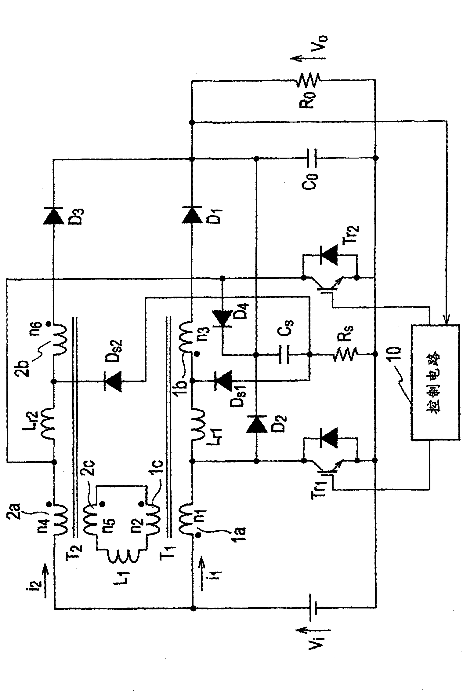 DC-DC converter with snubber circuit
