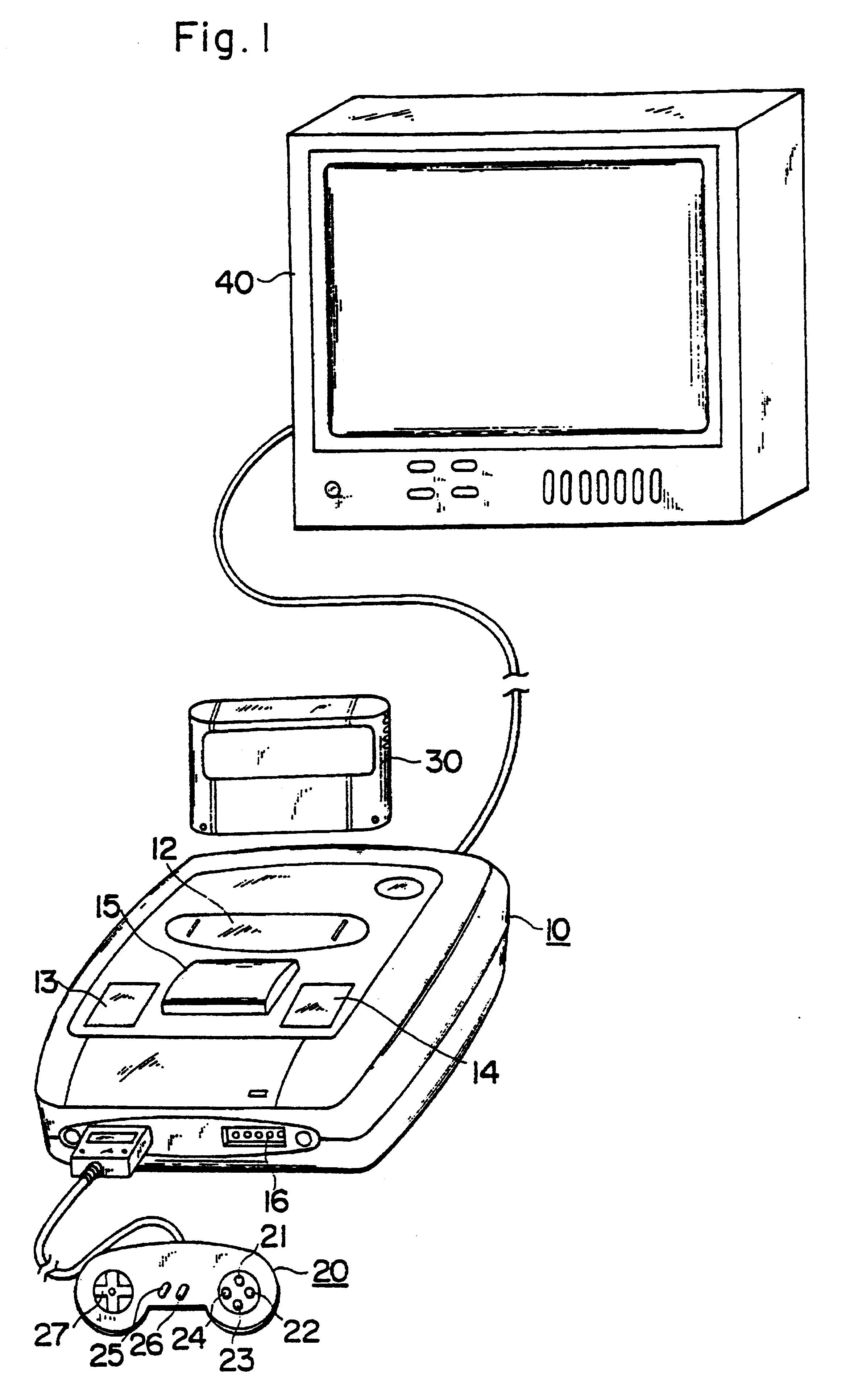 Video game apparatus, method and device for controlling same, and memory cartridge for video games