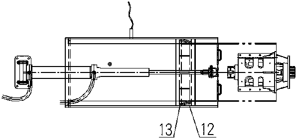 A vehicle-mounted limit detection equipment installation mechanism