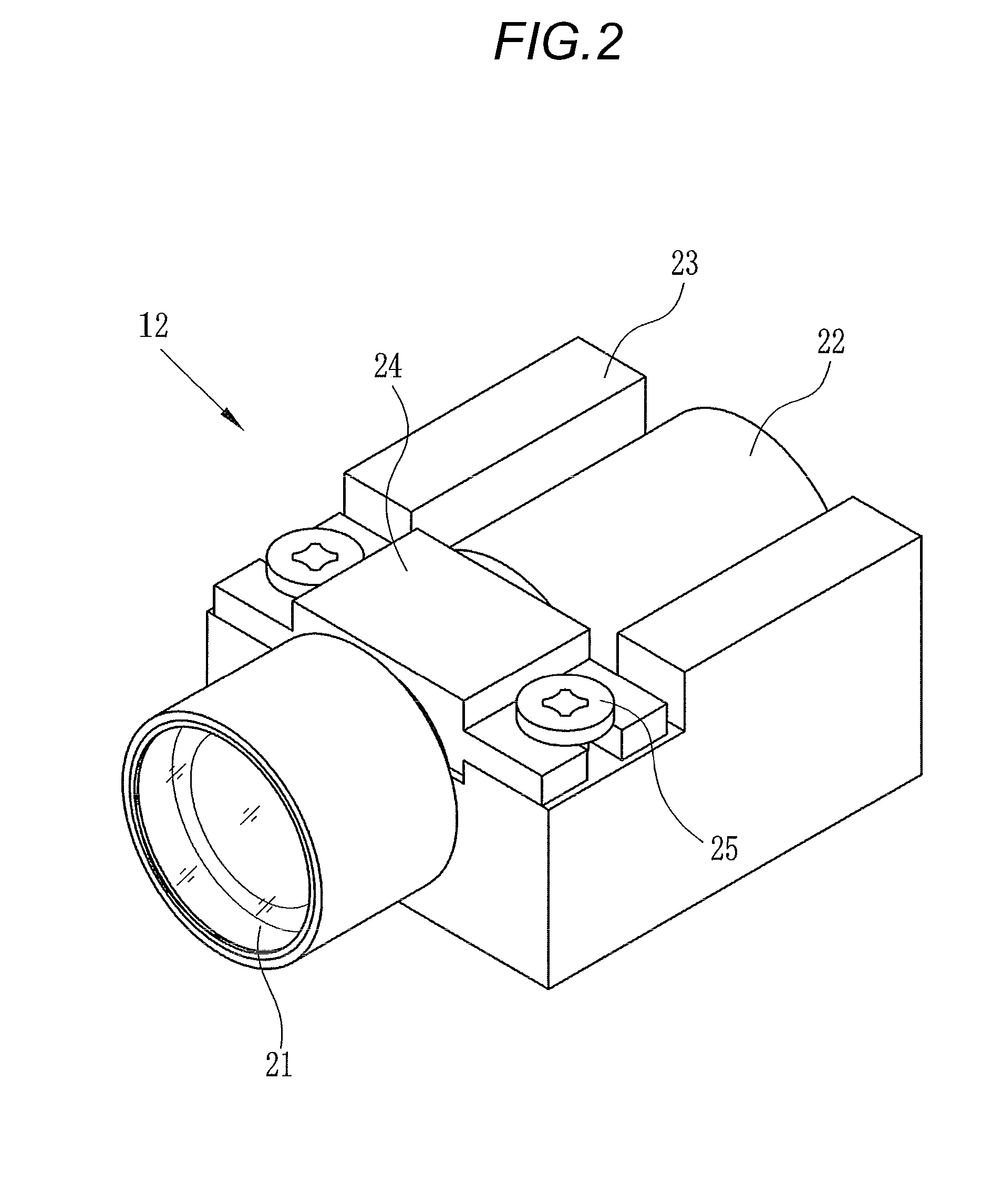 Projection lens unit