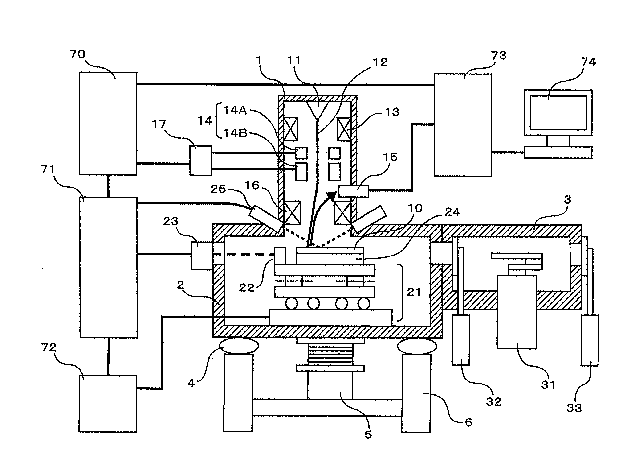 Charged particle beam application apparatus