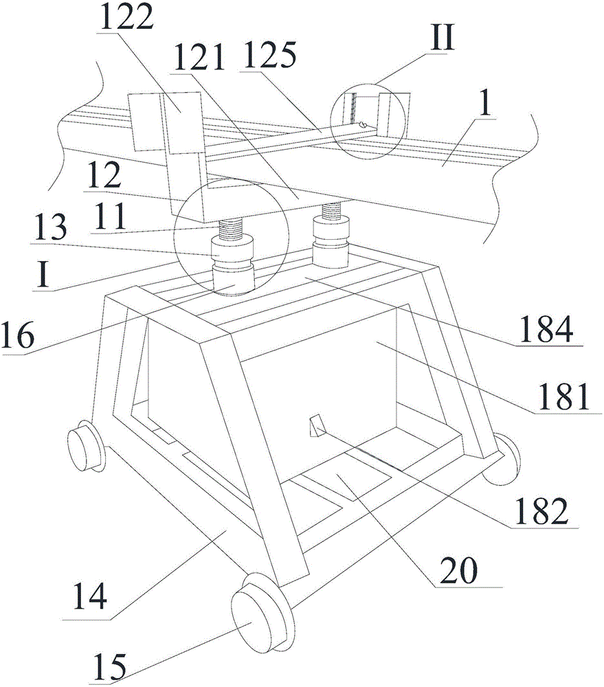 Electronically controlled double-adjustable feed clamping device