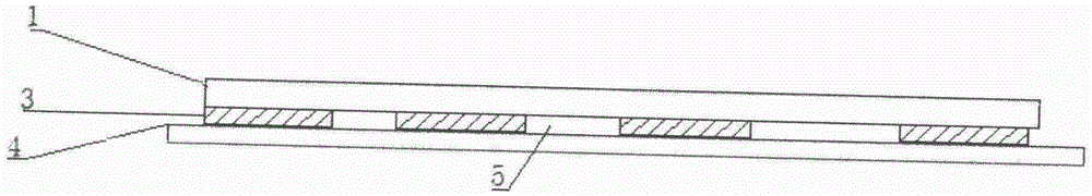 Layering-preventing structure for TSOP packing lead frame