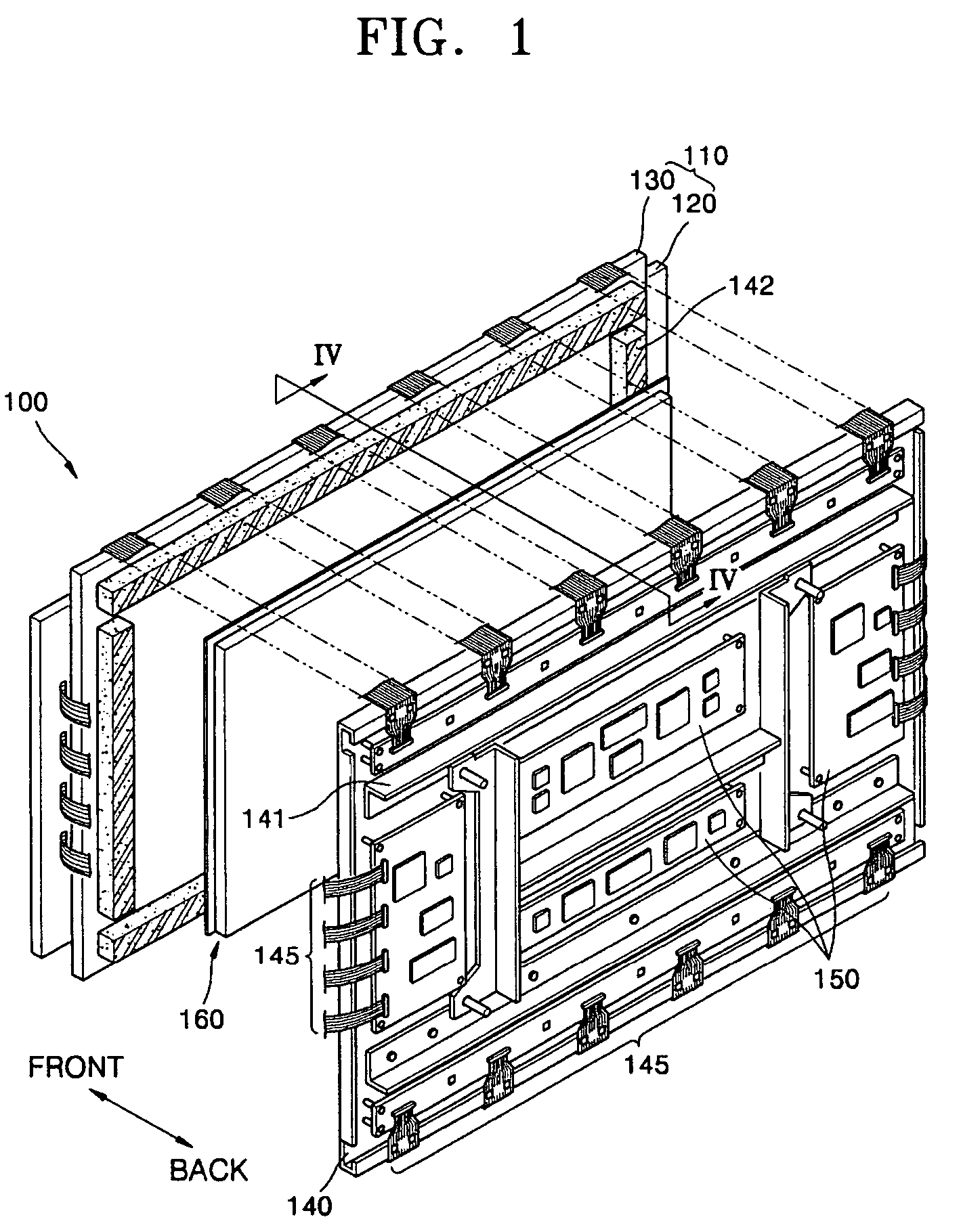 Heat dissipation unit for a plasma display apparatus