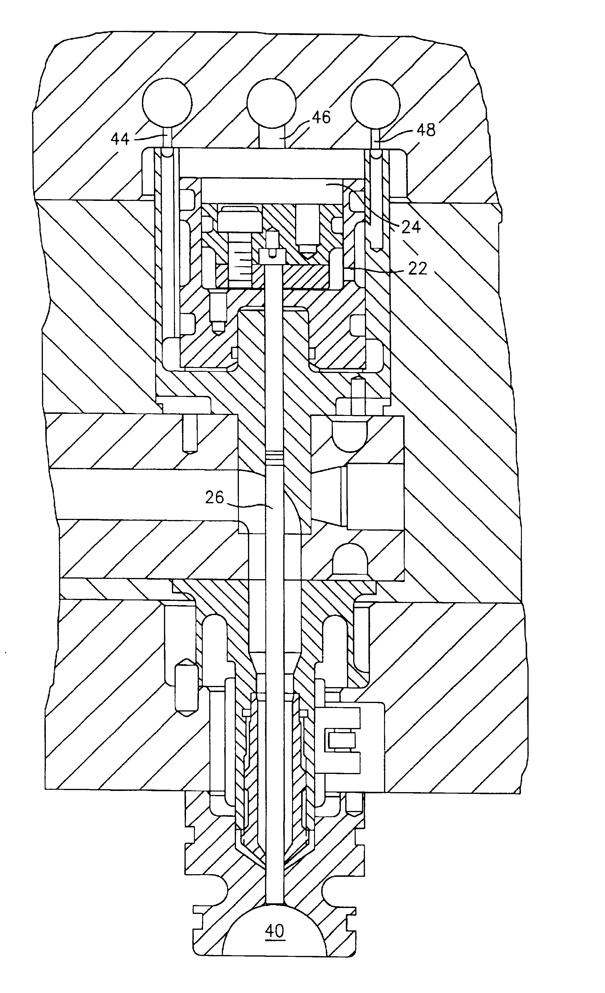 Injection nozzle and method for injection molding