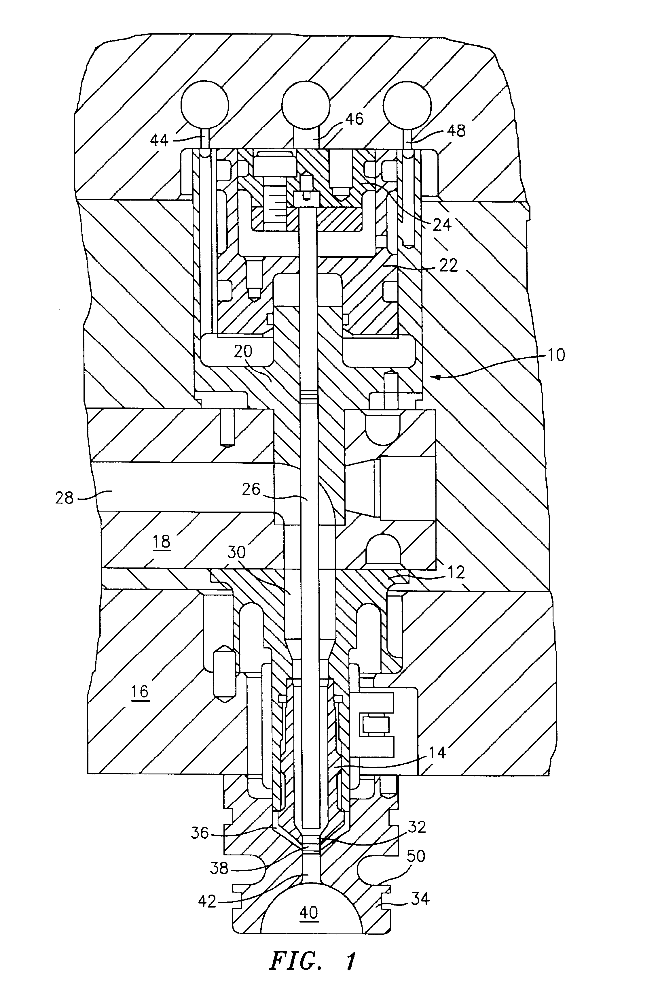 Injection nozzle and method for injection molding