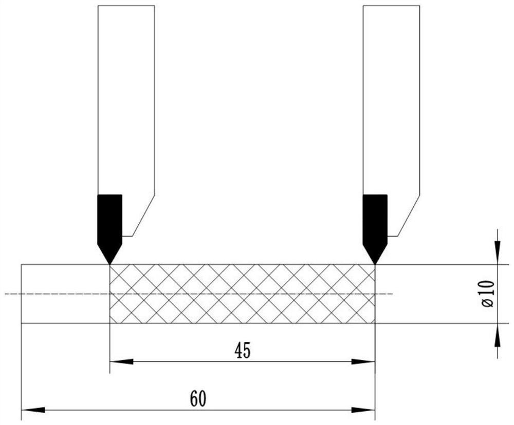 Process for machining reticulate pattern knurls through macro program