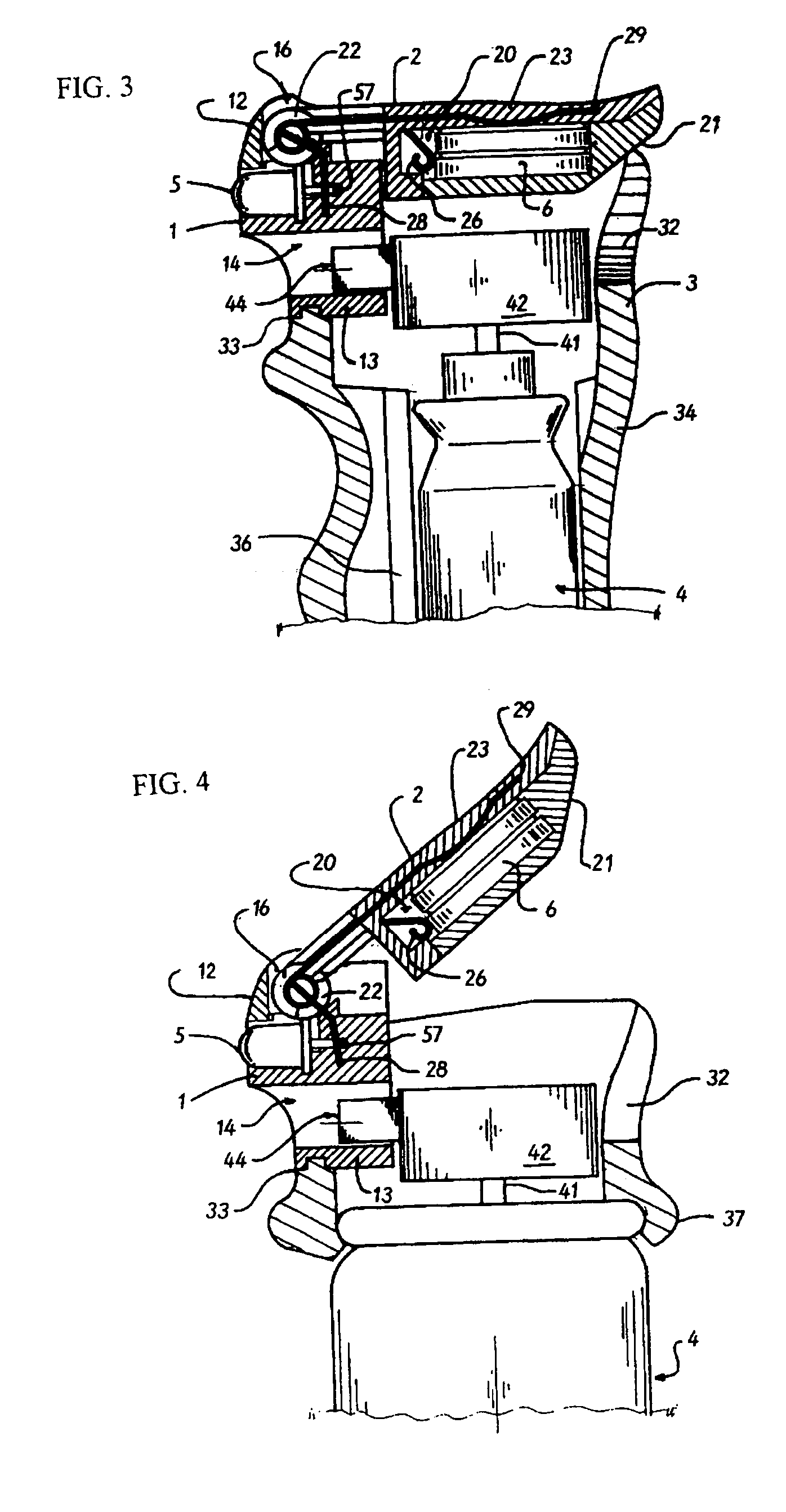 Control unit for a light source in combination with a spray defense container