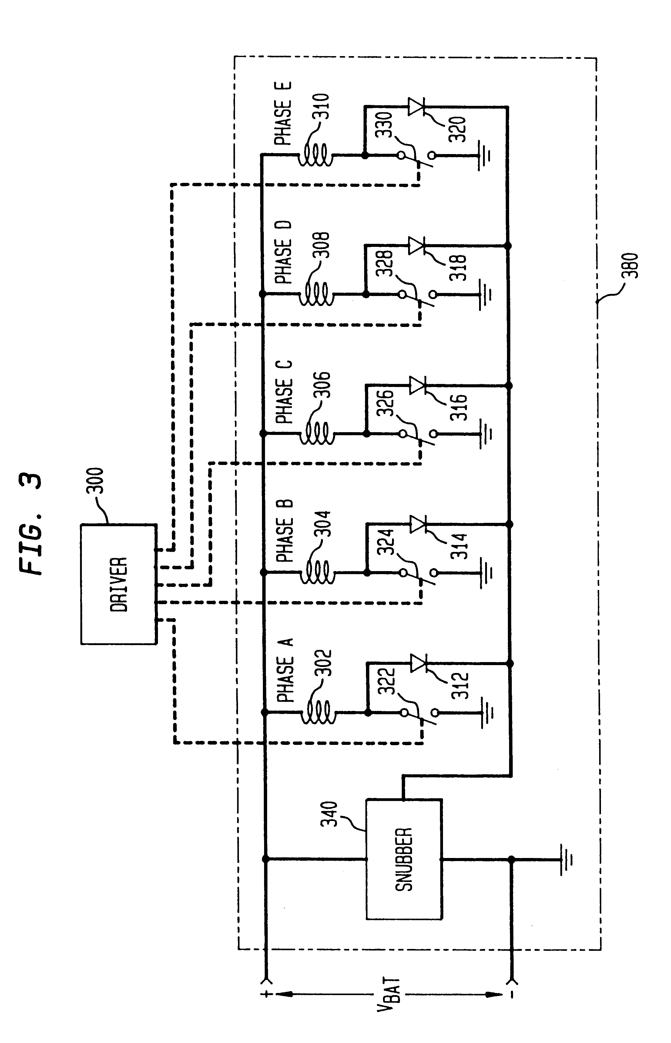 Staggered pulse width modulation apparatus and method for EMI minimization in motor