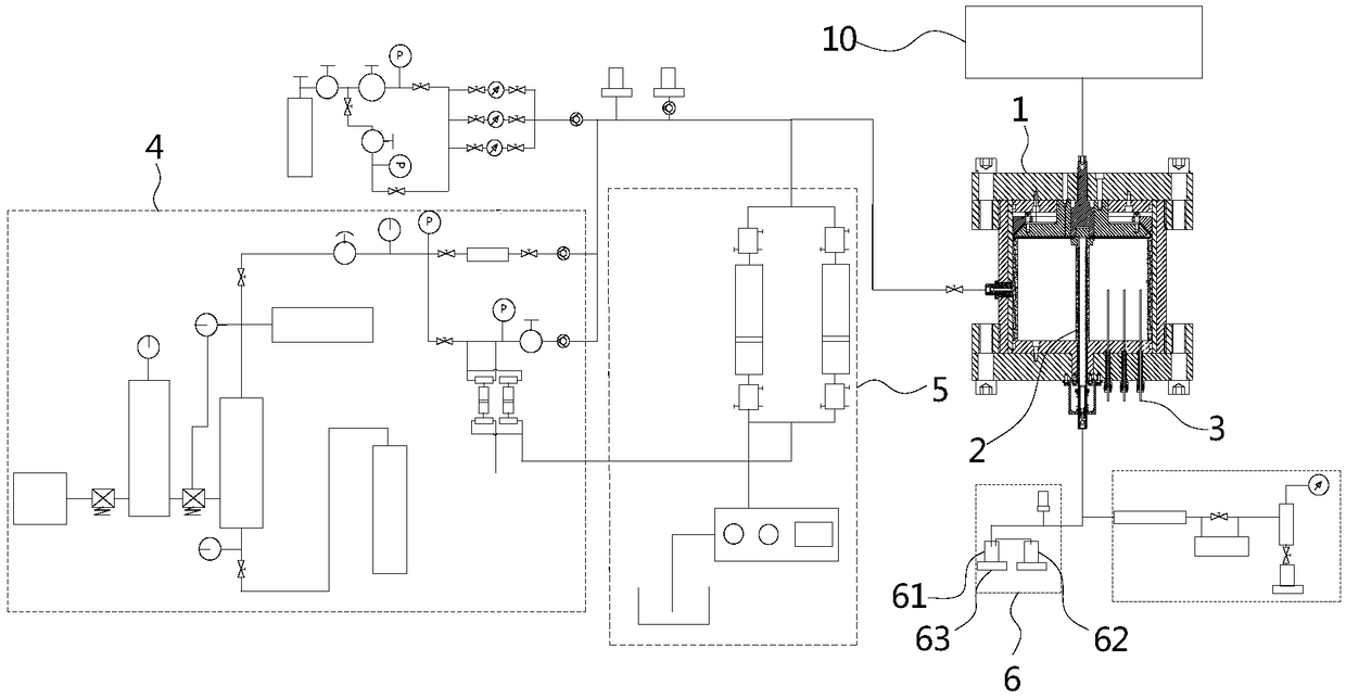 Radial flow simulation system for geological reservoir