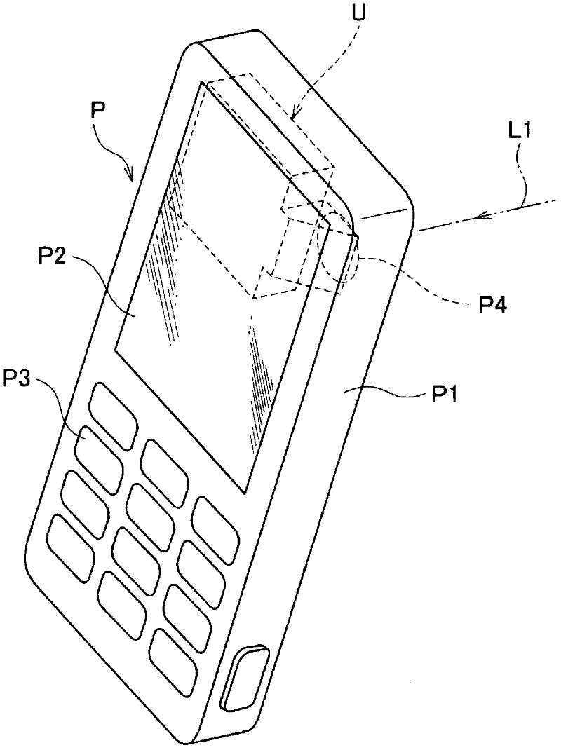 Image blur correction device, imaging lens unit, and camera unit