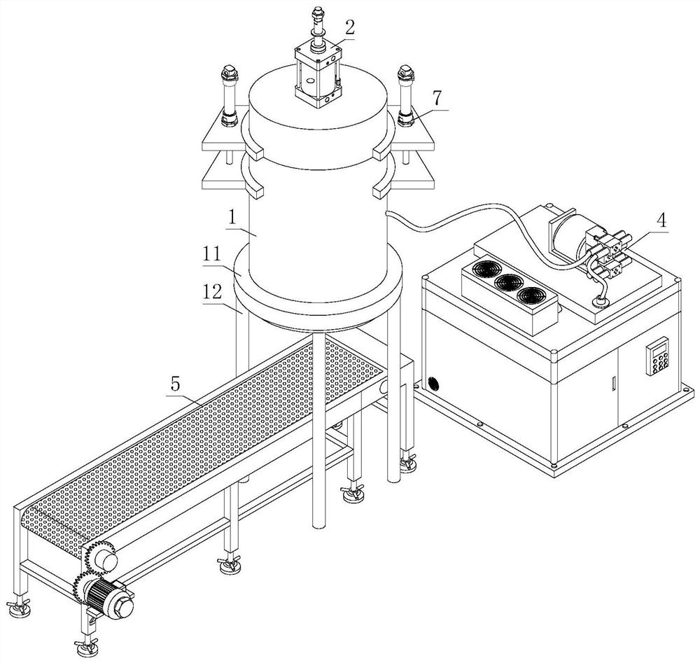 Petroleum soil cleaning device