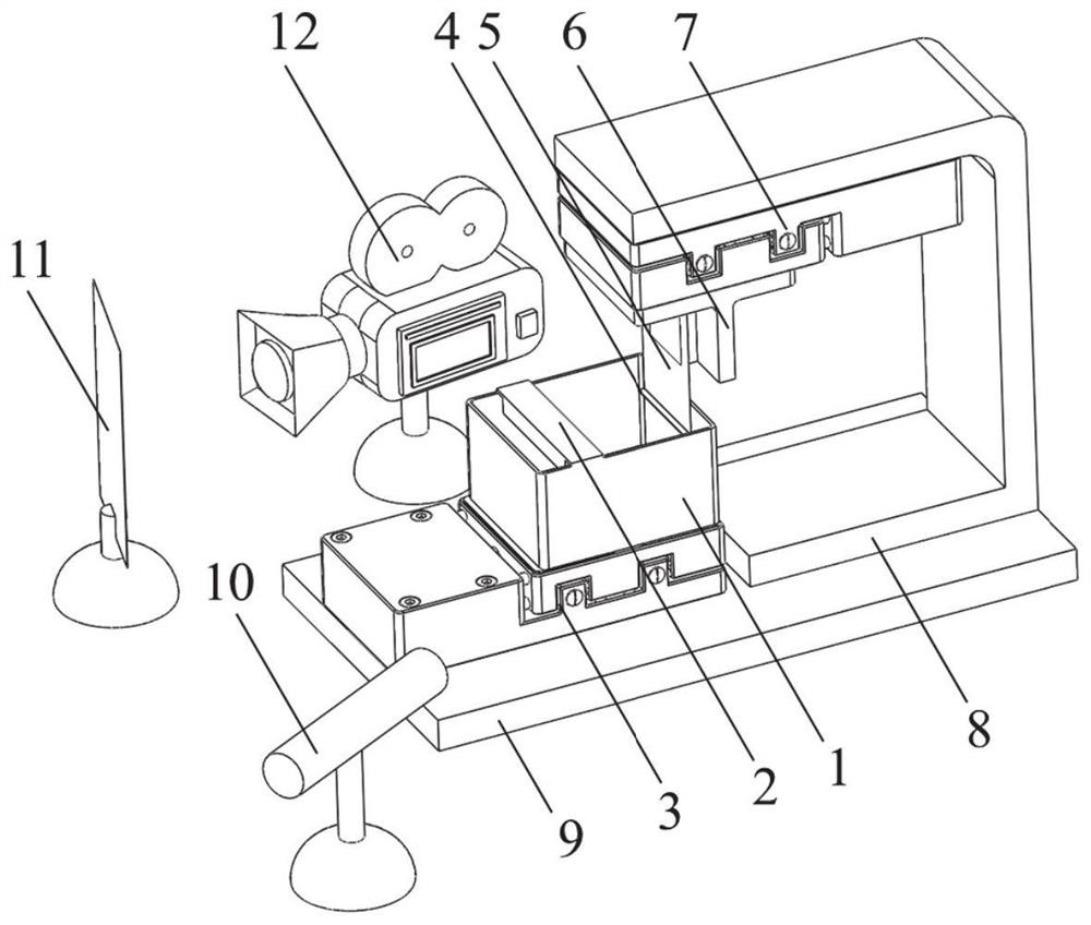 Nano-film tensile test instrument and tensile test method