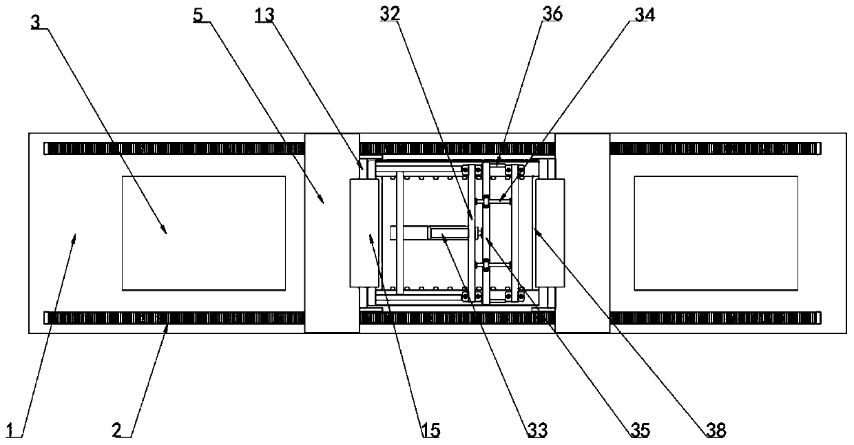 Environment-friendly constructional integrated wallboard machining device and using method thereof