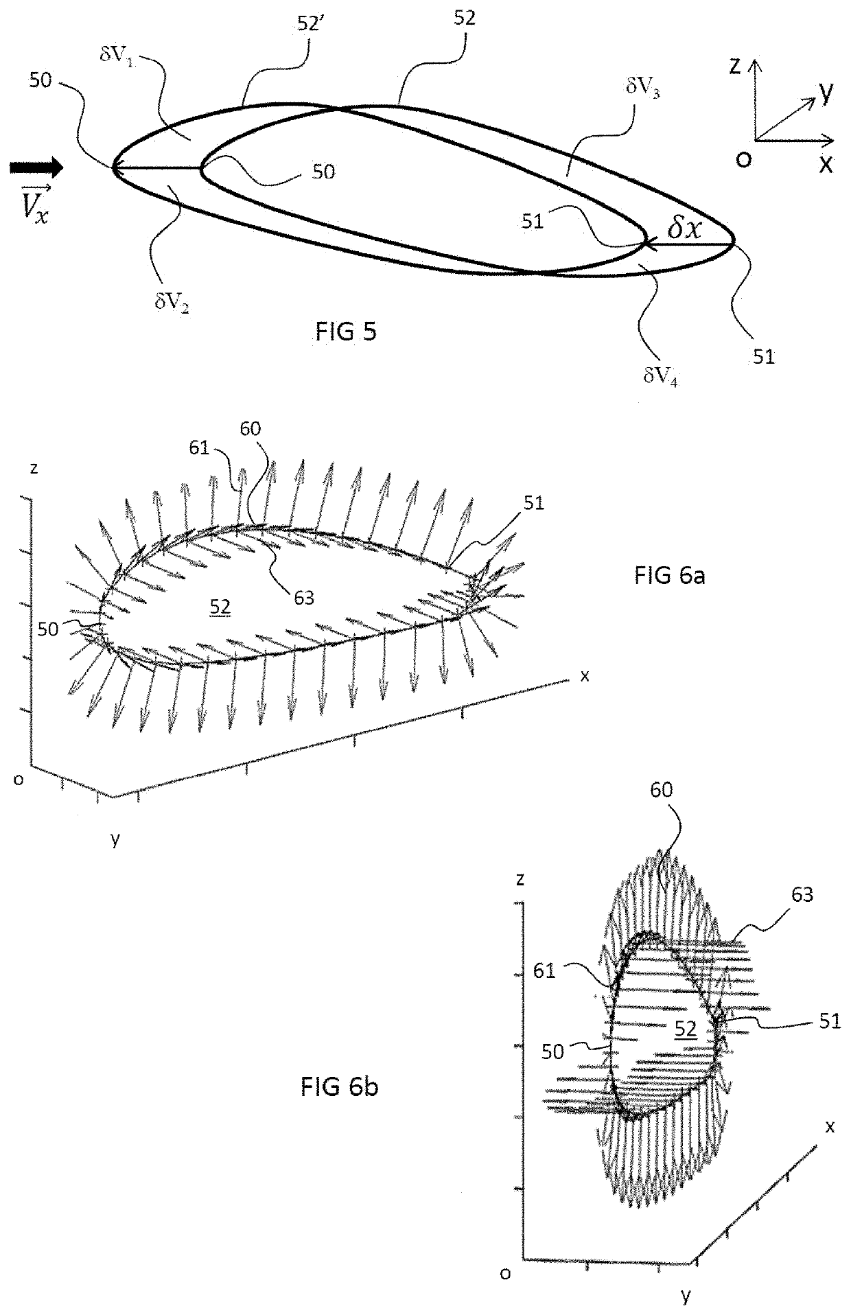 Method for simulating a flow in which a structure is submerged