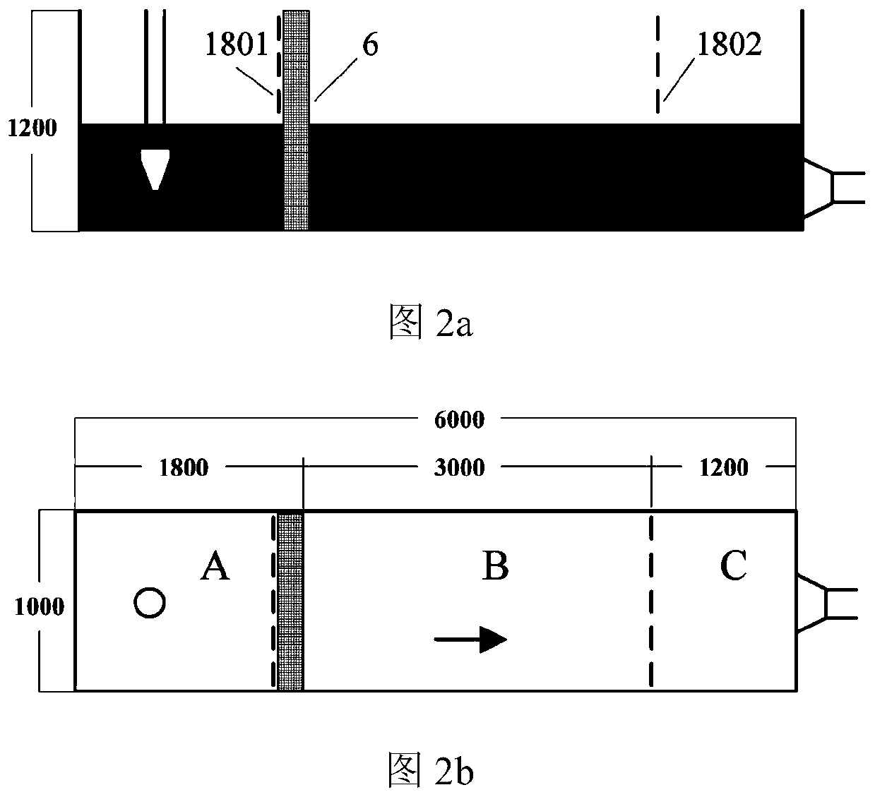 Nuclear Reactor Containment Fragment Migration Characteristics Test System and Test Method