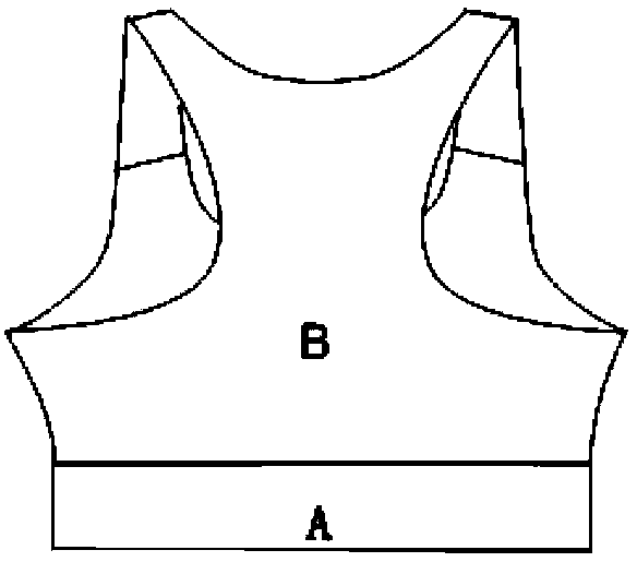 Method for making elastic woven women's sports underwear