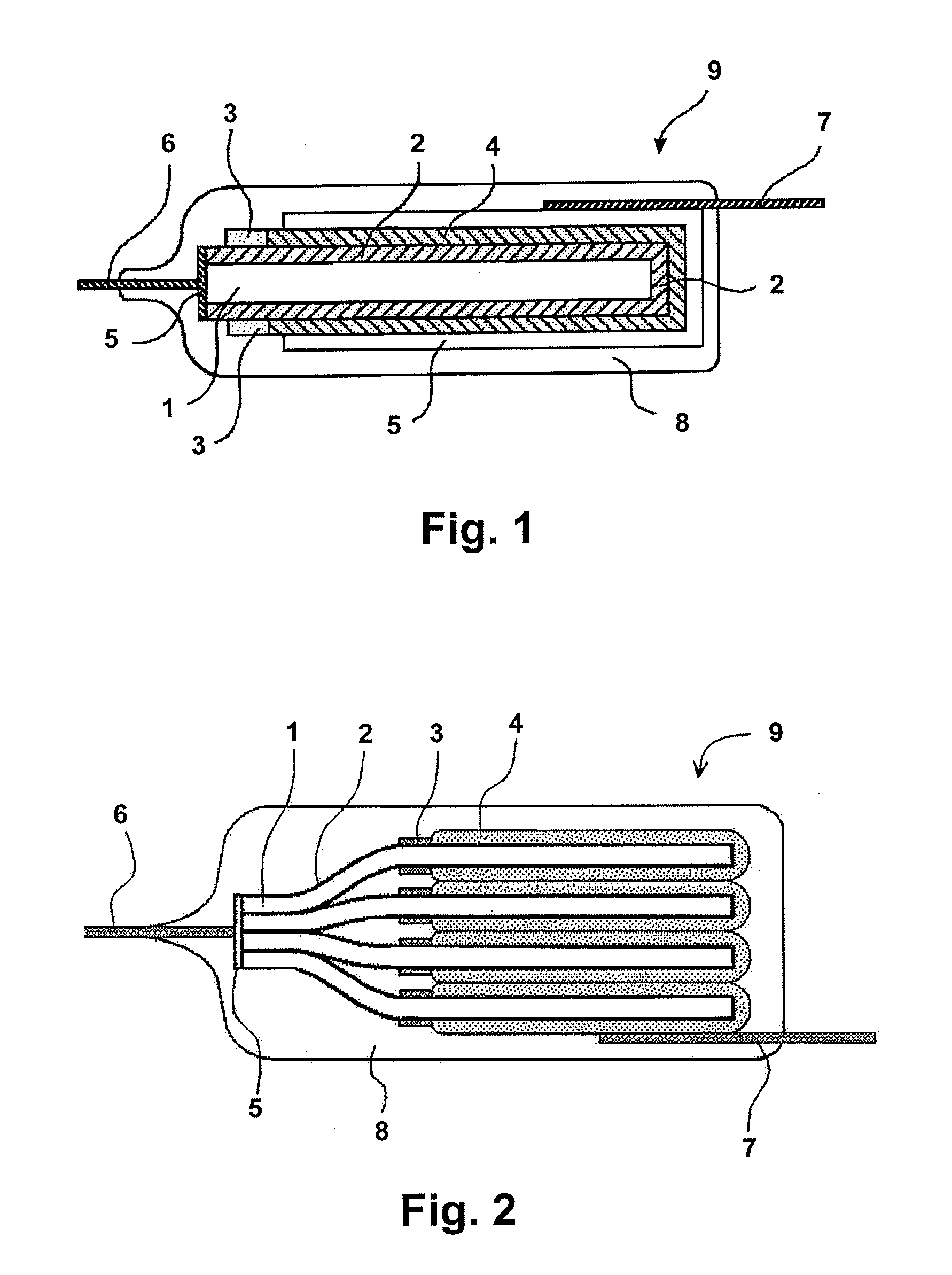 Method for production of solid electrolyte and solid electrolytic capacitor