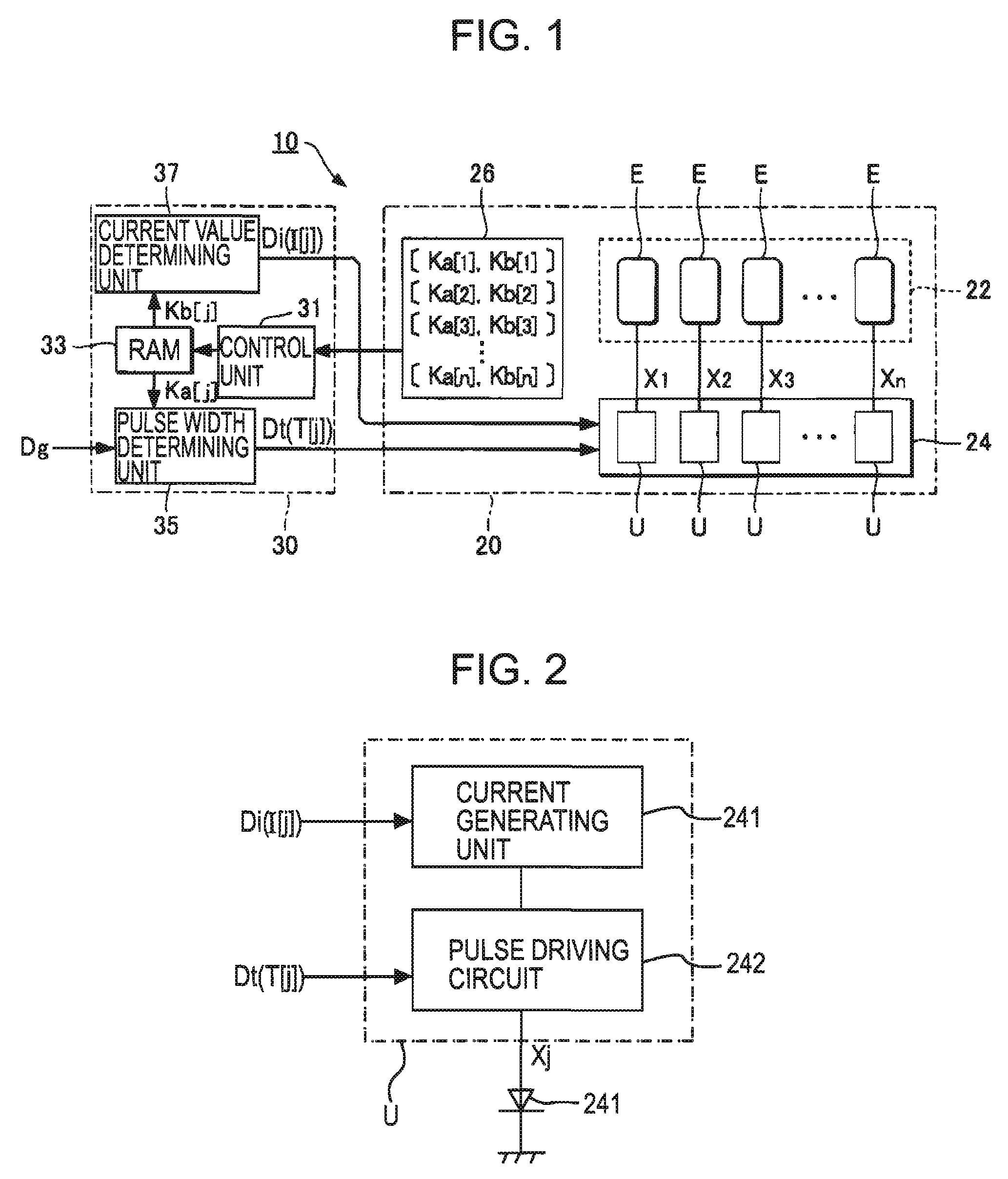 Light-emitting device, driving circuit, driving method, and electronic apparatus