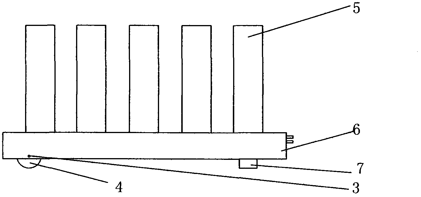 Drinking water terminal treatment plant with wheel-driven device