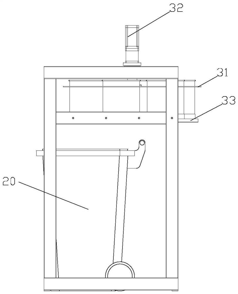 Method for sorting and disposing of garbage and station for sorting and disposing of garbage