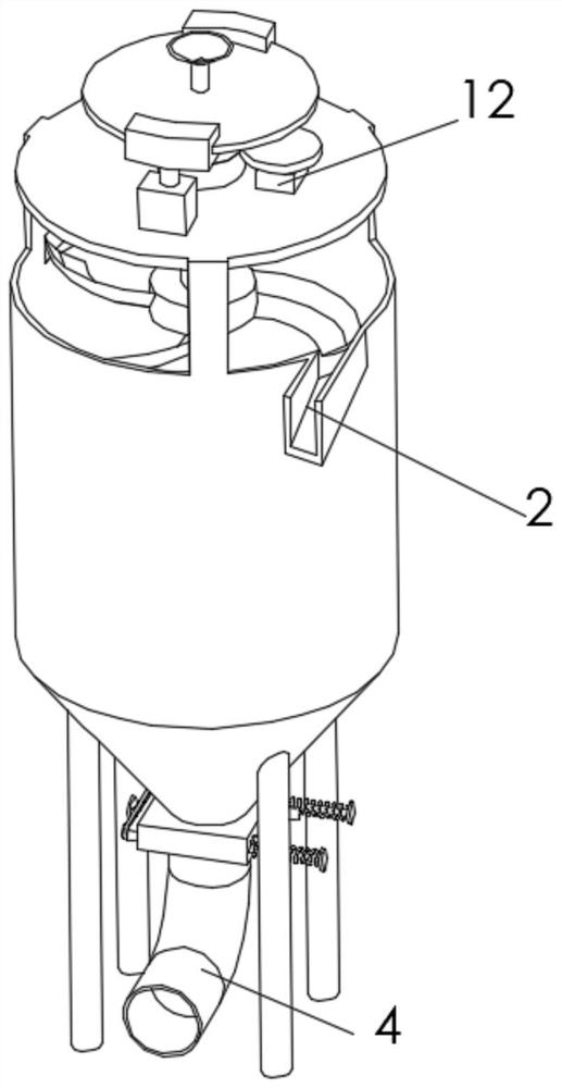 Efficient internal spraying type flotation machine