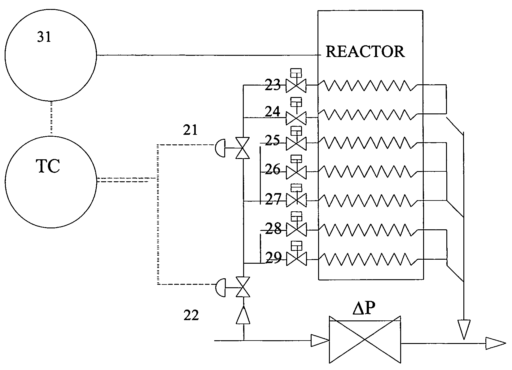 Reactor heat transfer systems