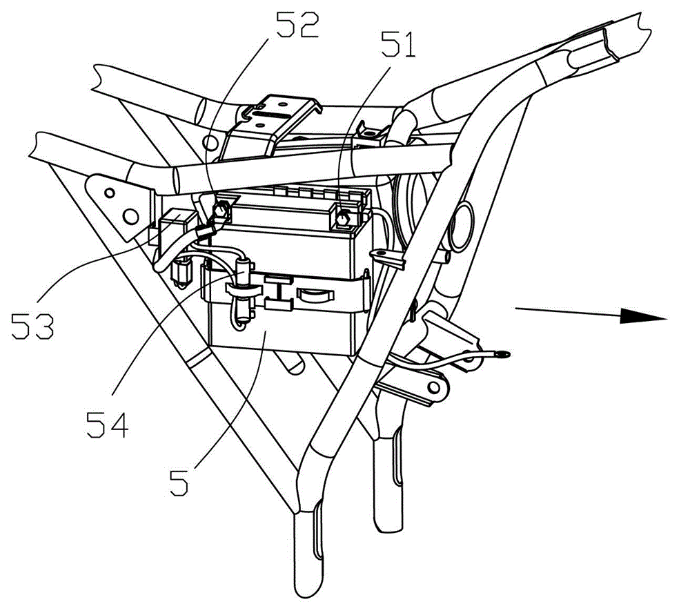 Motorcycle body assembly for motorcycle