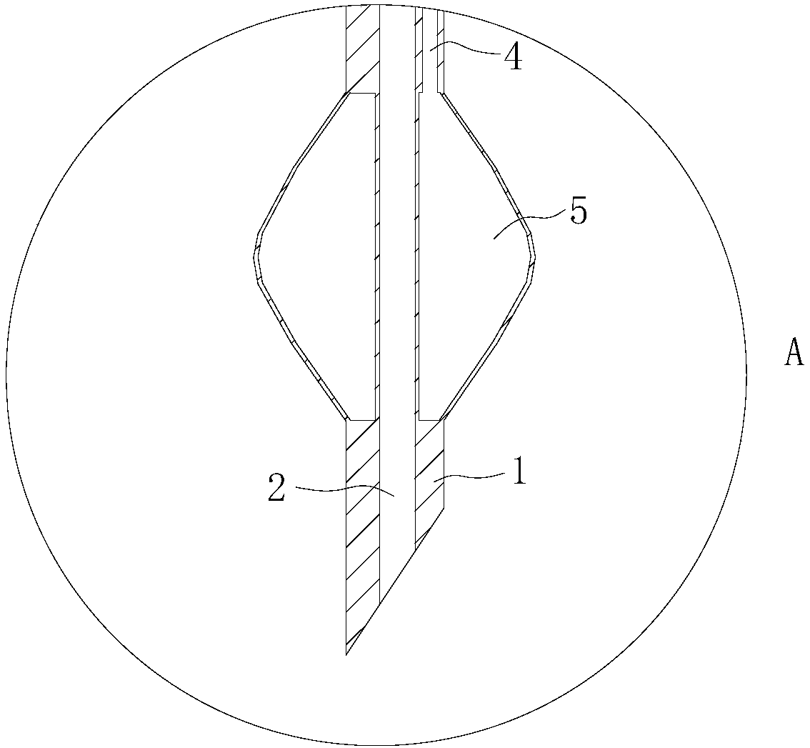 A double-lumen balloon tube