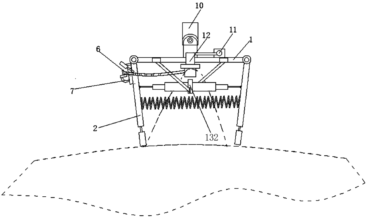 A manipulator suitable for automatic hooking of buoys at sea