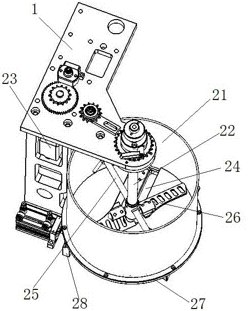 Stuffing supply adjustment device of steamed stuffed bun machine
