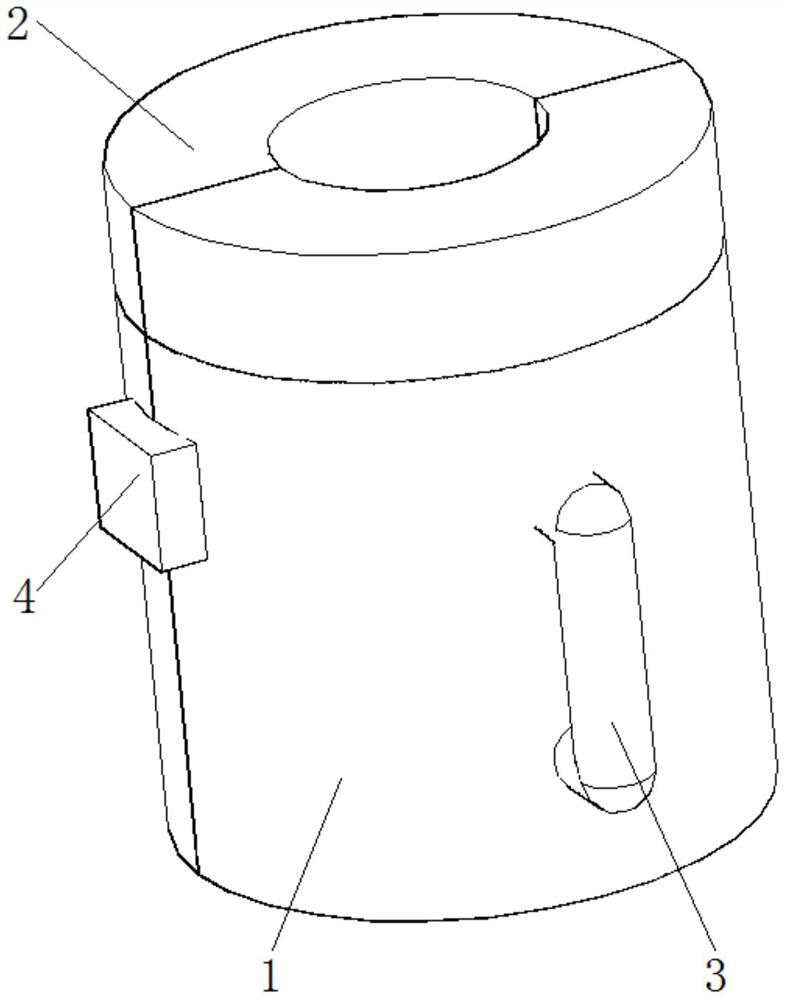 A device for pulling up and protecting steel cables for sluice gates in water conservancy protection