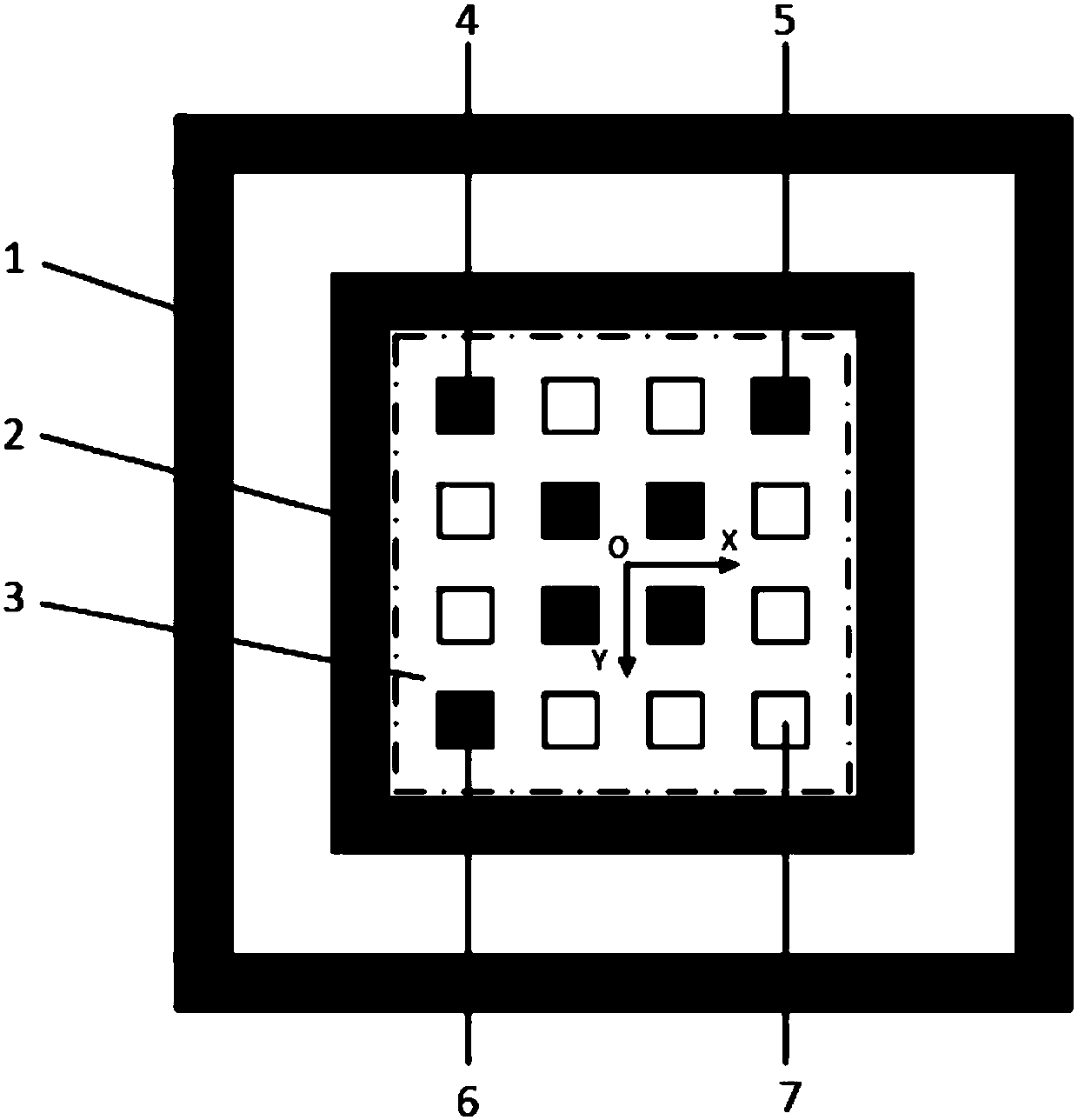 Regular graphic code used for locating indoor mobile robot and locating method