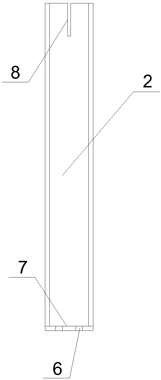 Storage table base for storing reinforcement cages with different sizes