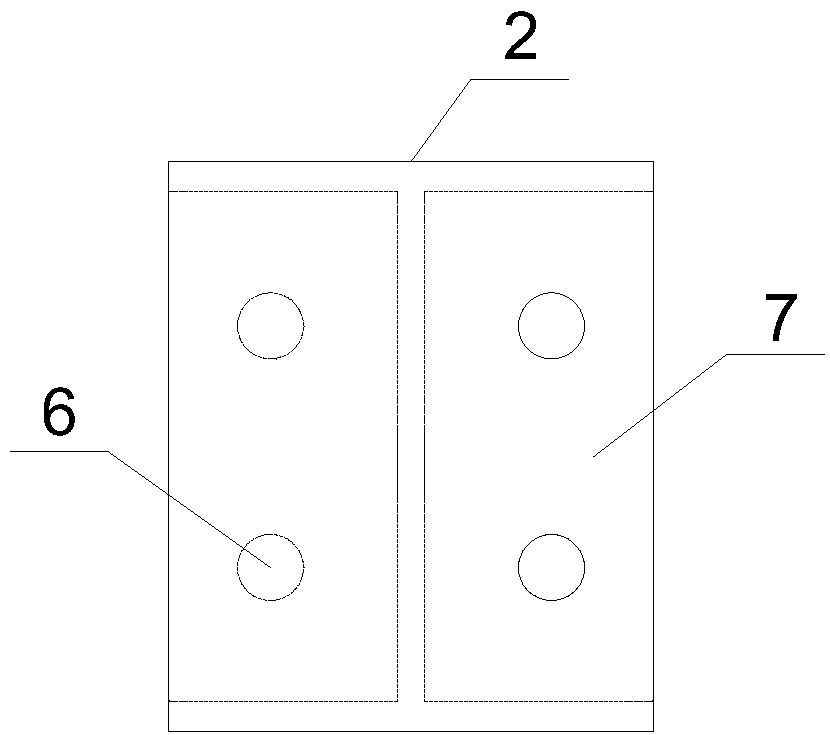 Storage table base for storing reinforcement cages with different sizes