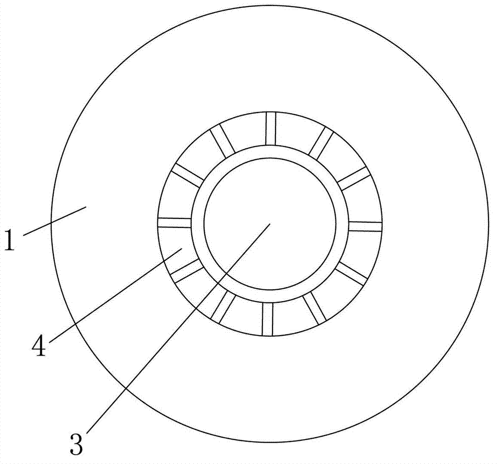 Open-contraction brake block rivet and production method thereof