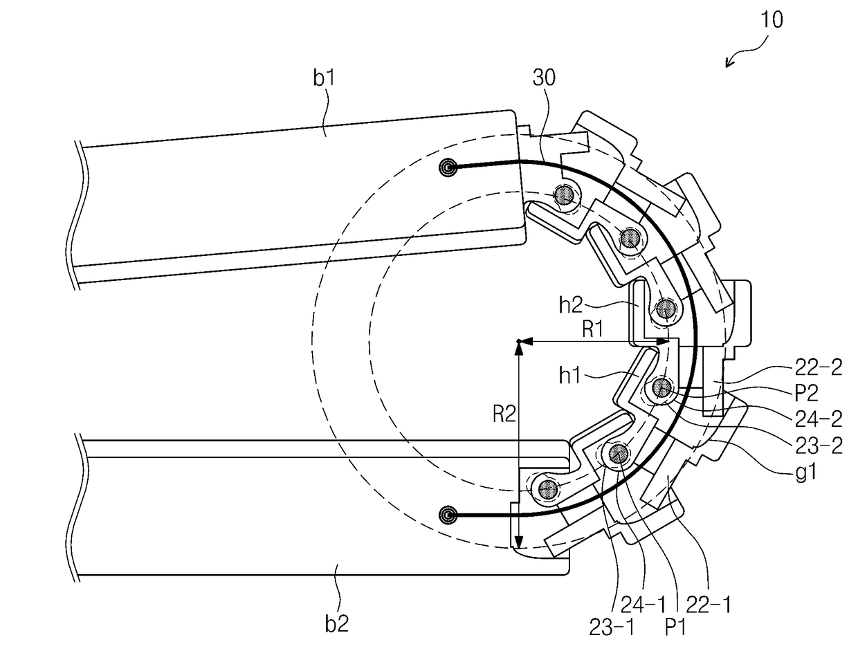 Hinge module apparatus